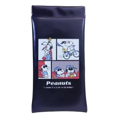 【メール便】スヌーピー ミニポーチ メタリックスタイルバネケース All day joecool series One Day ピーナッツ 小物入れ キャラクター グッズ のサムネイル