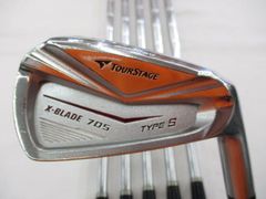 TourSTAGE X-BLADE 707 アイアンセット 6本 グリップ新品 - メルカリ