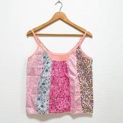 tsumori chisato Wacoal ツモリチサト ワコール フローラルキャミソール 花柄 ピンク系 レディース M 綿100% コットン Y2K coquette 森ガールのサムネイル