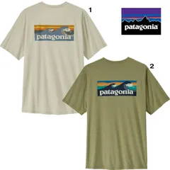 パタゴニア メンズ キャプリーン クール デイリー シャツ ボードショーツ ロゴ 45481 patagonia プリント 半袖 Tシャツ 吸湿発散性 防臭加工