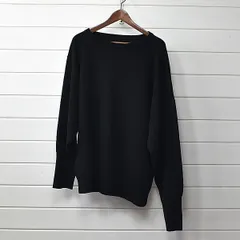 シティショップ CITY SHOP ニット セーター アシンメトリー ブラック｜24f1854のサムネイル