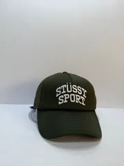 STUSSY stussy sport スナップバックメッシュキャップ オリーブカラーのサムネイル