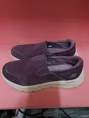SKECHERS スケッチャーズ ゴーウォーク 紫 スリッポン