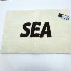 新品未開封　WIND AND SEA ロゴ入り 円形ラグ 新品未開封 WIND AND SEA ロゴ入り 円形ラグ - メルカリ