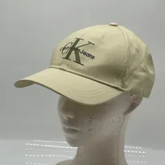 KO4227□カルバンクライン ジーンズ ck キャップ ベージュ スナップバック フリーサイズのサムネイル