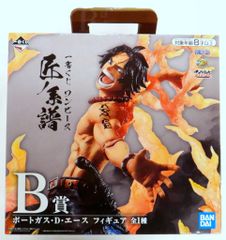 BANDAI SPIRITS 이치 반 쿠지 원피스 장인 계보 B상 포트 가스·D·에이스 피규어