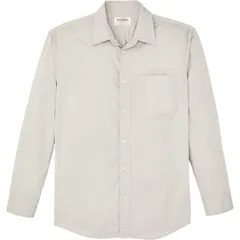 フィルソン メンズ トップス シャツ Filson 45oz Twill Shirt Mens Gray Sky グレーのサムネイル