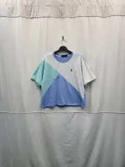 ポロラルフローレン カラーブロック 半袖 Tシャツ