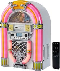 ジュークボックス型CDプレーヤー CD3枚付き - メルカリ
