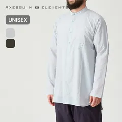 【新品】AXESQUIN ELEMENTS アクシーズクインエレメンツ 軽くて涼しいロングシャツ 21101のサムネイル