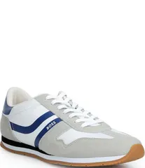 ヒューゴボス メンズ シューズ スニーカー Hugo Boss Orange Mens Levon Sneakers Open Grey グレーのサムネイル