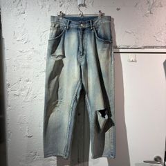 即完品 メルカリ内1点 BELVET Washed Faded Denim - メルカリ