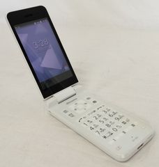 動作良好】docomo KY-42C ホワイト ガラホ 京セラ - メルカリ