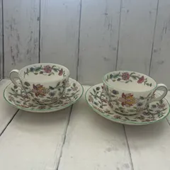 MINTON ミントン ハドンホール カップ＆ソーサー 2客セット