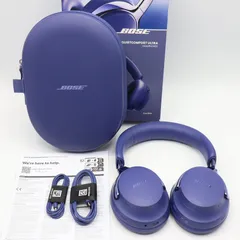 【美品】BOSE QuietComfort Ultra Headphones 第2世代 ミッドナイトバイオレット ワイヤレスヘッドホン ノイズキャンセリング ボーズ 本体