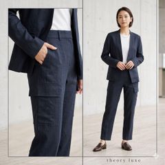 theory luxe 3点 セットアップスーツ リネン お値打ち価格 - メルカリ