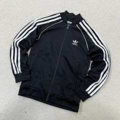 adidas ストライプ ナイロンジャケット GJ6717 S/M - メルカリ