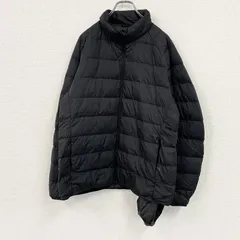 UNIQLO　ユニクロ　ウルトラライトダウン　ダウンジャケット　ダウン90%　黒　ブラック　XLサイズ　古着