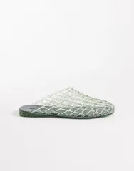 エイソス レディース シューズ サンダル ASOS DESIGN Lennox jelly mules GREEN グリーンのサムネイル