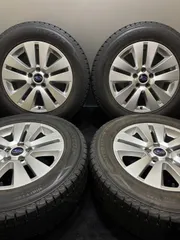 ★225/65R17 DUNLOP/WINTER MAXX SJ8 20年製 スバル レガシィ アウトバック 純正 17インチ 7J +55 114.3 5H スタッドレス 4本 (南4-M252)のサムネイル