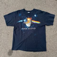 00s ピンクフロイド 狂気 バンドTシャツ XL DELTA フェード黒 鬼フェード 00s PINK FLOYD ピンクフロイド tシャツ DELTA - メルカリ