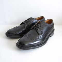 dead stock Duck'sフルブローグ レザーシューズ 8.5Dブラック - メルカリ
