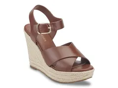 マークフィッシャー レディース シューズ サンダル Marc FisherHarvespadrille Wedge Sandal Dark Brown ブラウンのサムネイル