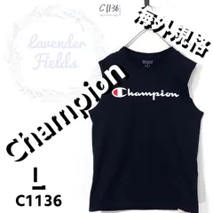 チャンピオンタンクトップC1136〇ロゴTシャツChampionブラック黒アメリカ古着