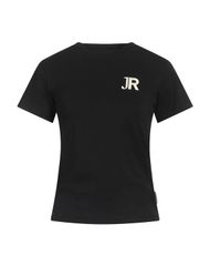 ジョン リッチモンド レディース トップス Tシャツ JOHN RICHMOND ベーシック Tシャツ Black ブラック