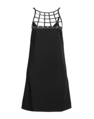 ピンコ レディース トップス ワンピース PINKO ミニワンピース・ドレス Black ブラックのサムネイル