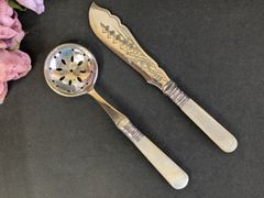 ナイフレスト　4個　プレスガラス　フランス　アンティーク　カトラリーレスト　美品 ナイフレスト 4個 プレスガラス フランス アンティーク カトラリー