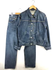 【中古品】 JOURNAL STANDARD RELUME ジャーナルスタンダード レリューム CRAFTS DENIM SET UP セットアップ デニムジャケット デニムパンツ 【147-260519-na-20-tagh】