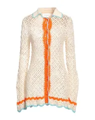 スポーツマックス レディース アウター カーディガン SPORTMAX Ivory アイボリーのサムネイル
