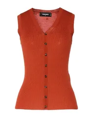 ディースクエアード レディース アウター カーディガン DSQUARED2 Reddish Brown ブラウンのサムネイル