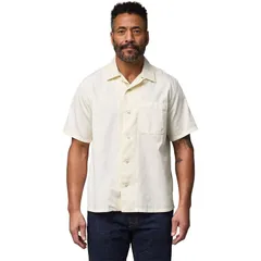 フィルソン メンズ トップス シャツ 半袖 Filson 45oz ShortSleeve Twill Shirt Mens Ivory アイボリーのサムネイル