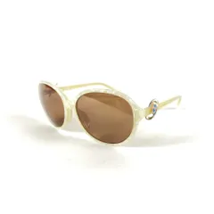 VIVIENNE　WESTWOOD　ヴィヴィアンウエストウッド　VW-7754　サングラス　オーブリングデザイン　サイズ57□15　140　クリアベージュ　ケース付のサムネイル