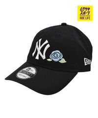 MARY QUANT×NEW ERA ブラックキャップ フラワーロゴ - メルカリ