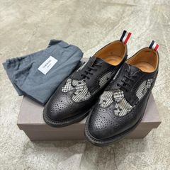 THOM BROWNE ウイングチップ US 8 1/2 26.5cm - メルカリ