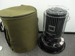 ② 中古美品 2023年製 トヨトミ 石油ストーブ KS-67H 17畳/24畳 収納ケース・五徳付きのサムネイル