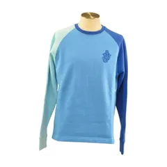 ジェイダブリューアンダーソン JW ANDERSON スウェット トレーナー RAGLAN COLOUR BLOCK SWEAT SHIRT 青 Sサイズ メンズ F-L8703のサムネイル