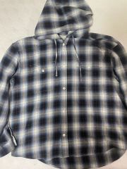 GIBOUS SNAKE SCORPION CHECK SHIRT HOODIE - メルカリ
