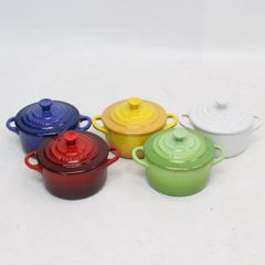新品ル・クルーゼ ホーロー製ミニココット5個セット五輪カラー限定