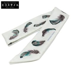 美品 エルメス HERMES ツイリースカーフ シルク100％ D576 - メルカリ