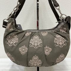 レスポートサック 2way 花柄 刺繍 三日月 ショルダーバッグ 肩掛け 