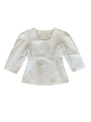 NOBLE 試着のみ定価20900円】パフブラウス - メルカリ