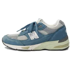 New Balance ニューバランス UK7.5D M991BSG MADE IN ENGLAND 991v2 ランニングシューズ ピッグスエード 英国製 SLATE BLUE  35005561