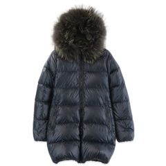 美品】デュベティカ KAPPA ダウンコート Aライン ラクーンファー 光沢 