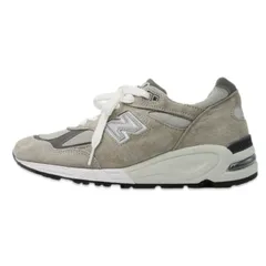 未使用 New Balance ニューバランス 26.5cm M990GY2 MADE IN USA スエード メッシュ ランニングシューズ 米国製 GRAY  99000903