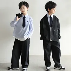 スーツ 男の子 子供 フォーマル セットアップ 長袖 上下2点セット キッズスーツ 子供服 カジュアル キッズ 卒園式 卒業式 七五三 お宮参り 発表会 入学式 ジャケット ロングパンツ 子供服#tsmin