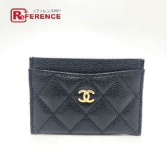 CHANEL シャネル カードケース ココマーク AP0219キャビアスキン財布 